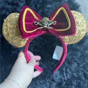 Pirates of the Caribbean Minnie Mouse Ears Loungefly